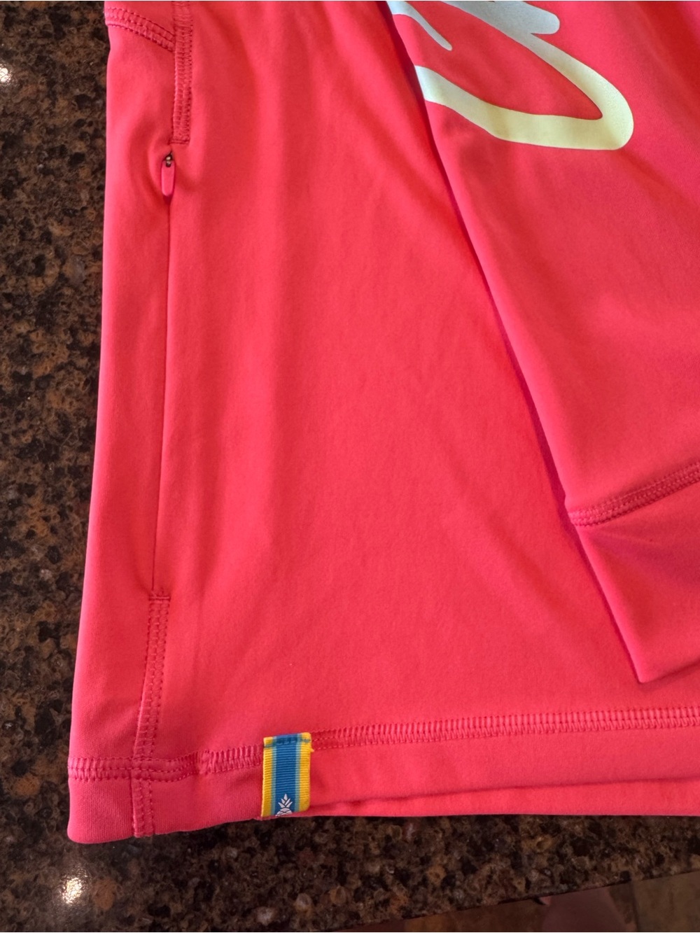 Chubbies Men’s Calypso Sun Hoodie in Bright Coral - Picture 2 of 6